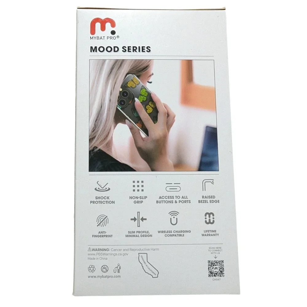 T5. Mybat Pro Mood Series Case For Samsung Galaxy S22 Ultra - Clear‎ Eyes